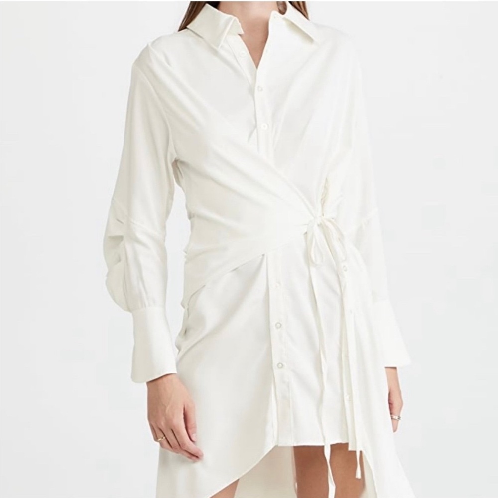 O.P.T One Pretty Time Dia Minimalist asymmetrical dress ❤️